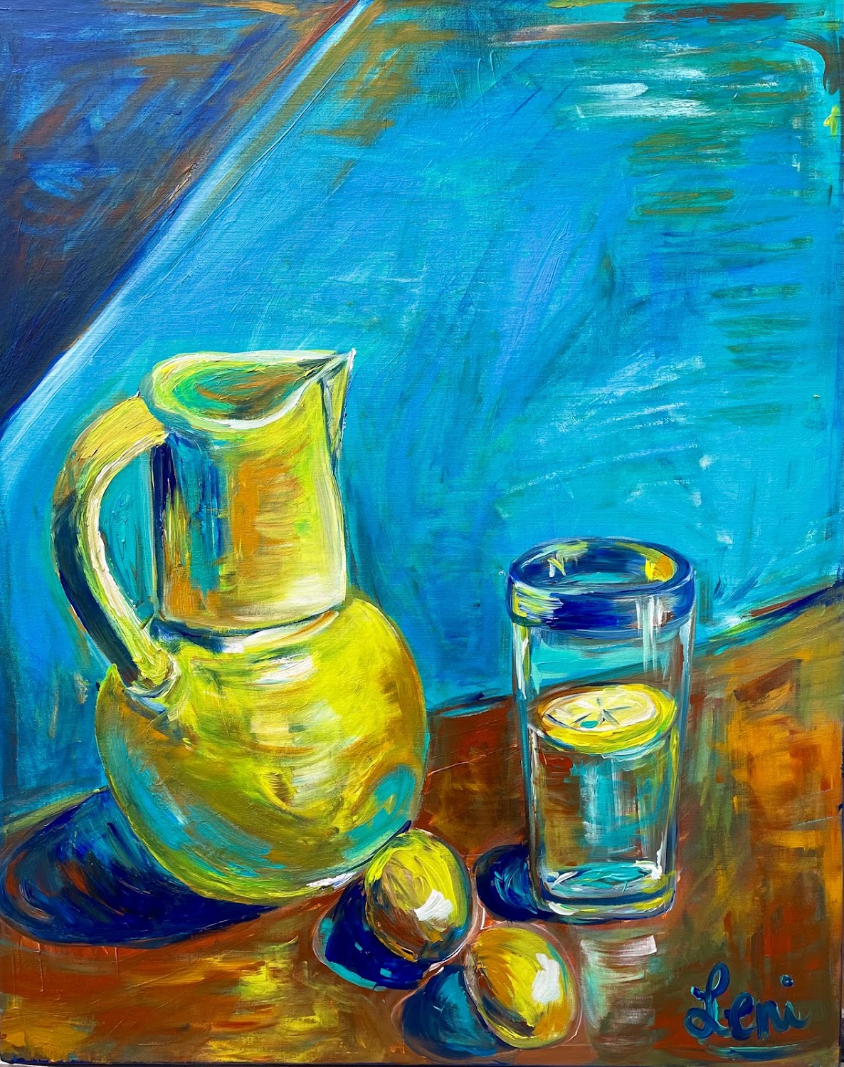 Lemons & Pitcher